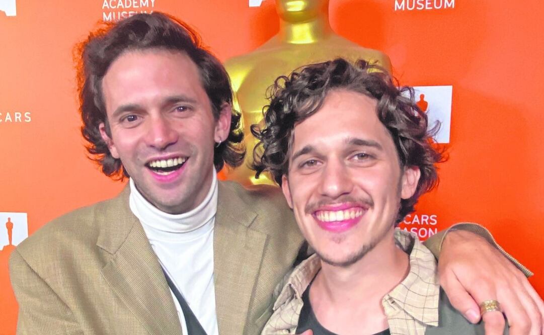 Los actores Benjamin Segura y Andy Pruss, de La sociedad de la nieve. Foto: Mrio P. Székely | El Universal