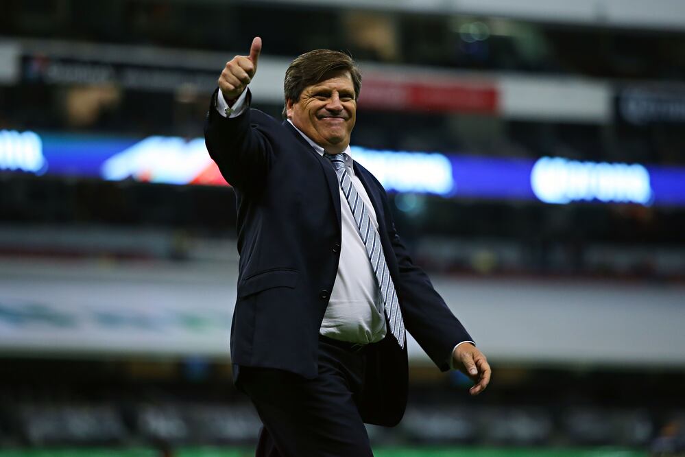 Imago7. Miguel Herrera en un partido con América 