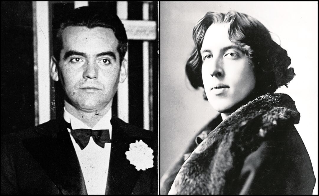 Federico García Lorca y Oscar Wilde. Foto: AP/EFE,archivo - Especial