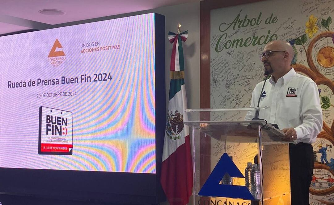 Presidente de la Confederación de Cámaras Nacionales de Comercio, Servicios y Turismo (Concanaco), Octavio de la Torre de Sttéfano. Foto: Ivette Saldaña - EL UNIVERSAL