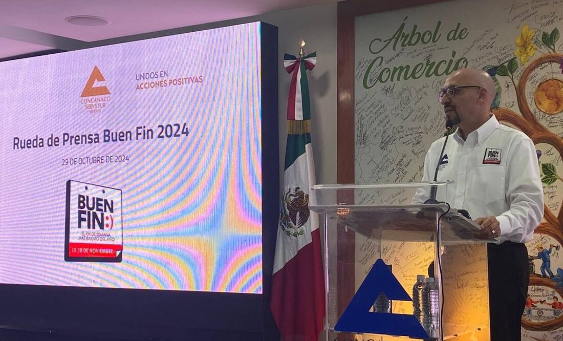 Presidente de la Confederación de Cámaras Nacionales de Comercio, Servicios y Turismo (Concanaco), Octavio de la Torre de Sttéfano. Foto: Ivette Saldaña - EL UNIVERSAL