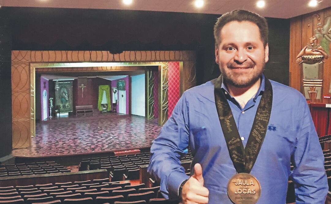 Torres inició su historia en el venue con La jaula de las locas. Foto: de JUAN TORRES