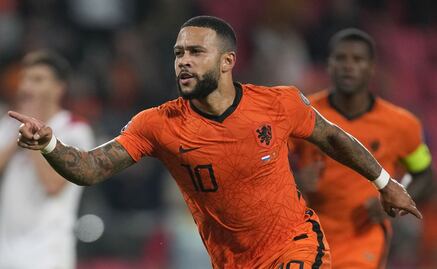 Memphis Depay marca doblete en el triunfo de Países Bajos en la eliminatoria mundialista