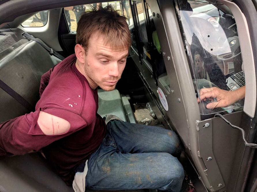 Travis Reinking, de 29 años, se habría robado un BMW antes del crimen. (FOTO: Reuters)