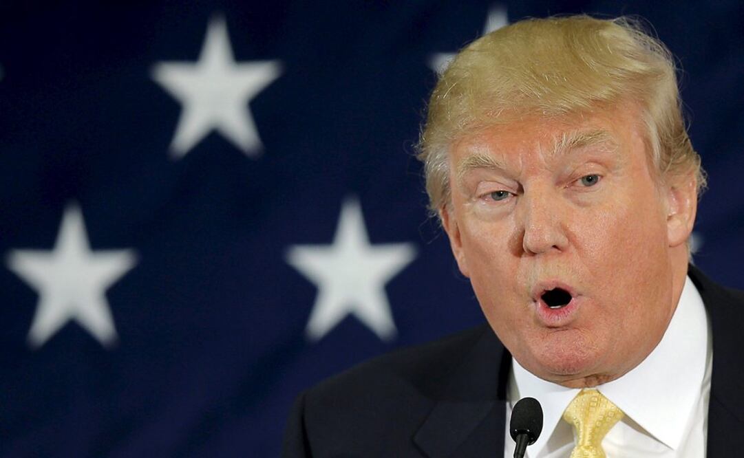 El presidente de EU, Donald Trump