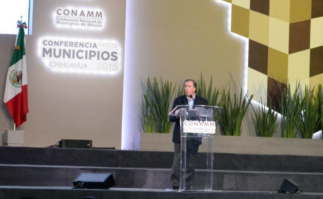 Meade participó en la Conferencia Anual de Municipios de México. /Luis Fierro - EL UNIVERSAL