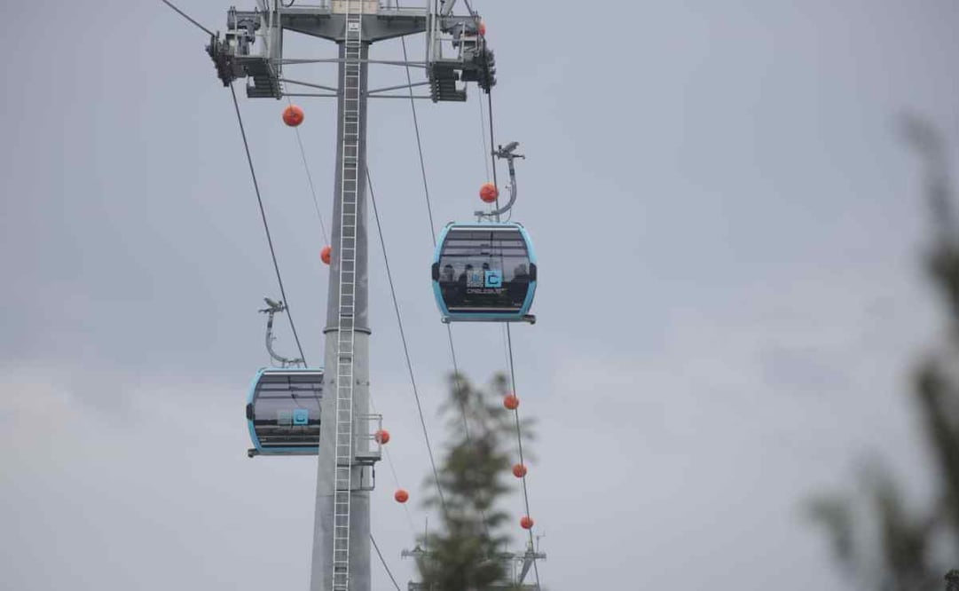 Cablebus que va desde Vasco de Quiroga a Los Pinos. Foto: Carlos Mejía/EL UNIVERSAL