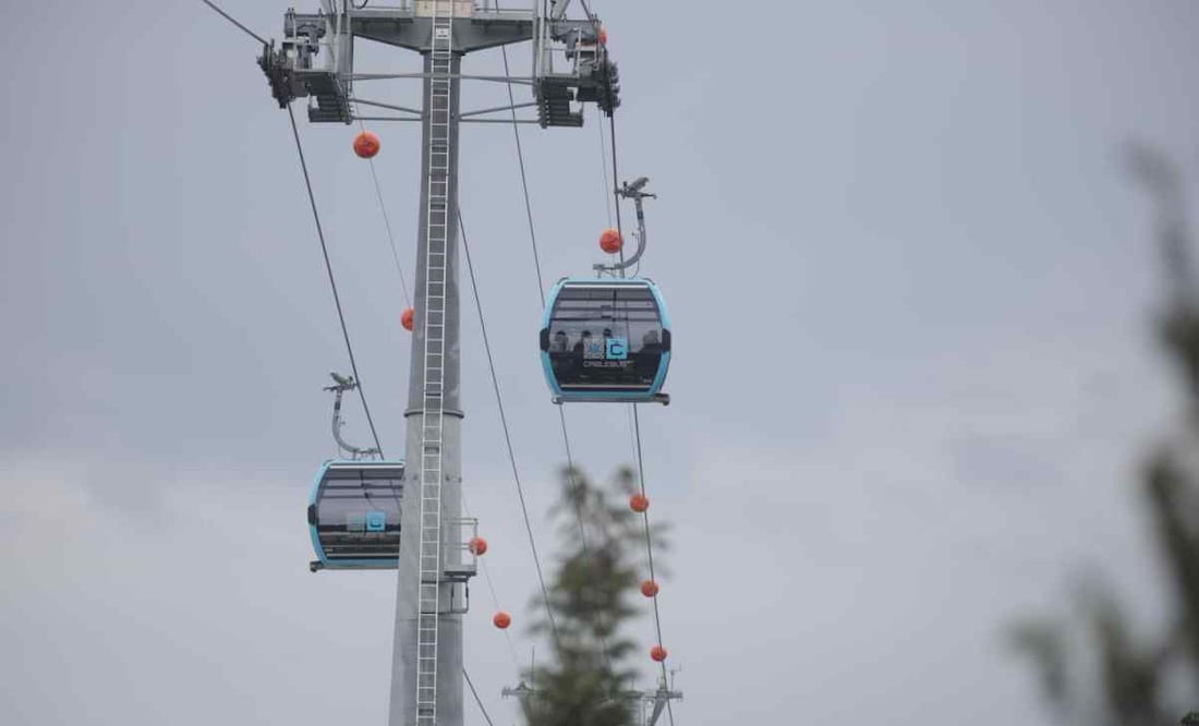 Cablebus que va desde Vasco de Quiroga a Los Pinos. Foto: Carlos Mejía/EL UNIVERSAL