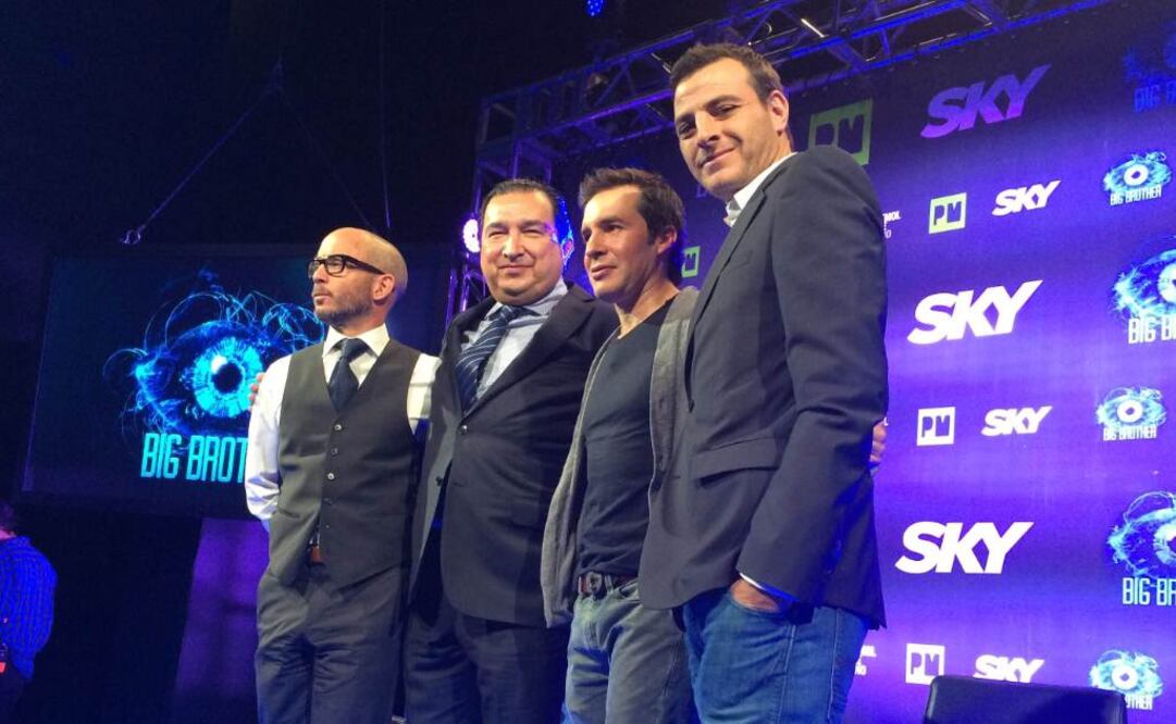 Miguel Ángel Fox (2d-i) producirá la emisión  Foto:Janet Mérida