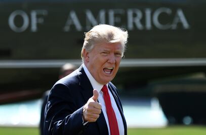 Trump organiza concurso para "coronar al rey de las fake news"