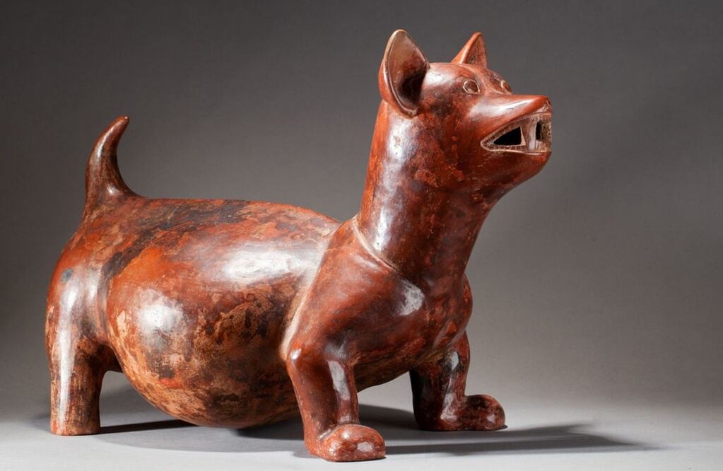 Este "perrito gordo" fue subastado el pasado 28 de enero en Francia, pese a protesta de la Secretaría de Cultura. Foto: Drouot