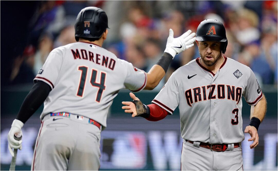 Arizona se lleva el Juego 2 e iguala la Serie Mundial. FOTO: AFP