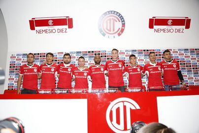 Toluca presentó a sus refuerzos de cara al Apertura 2018