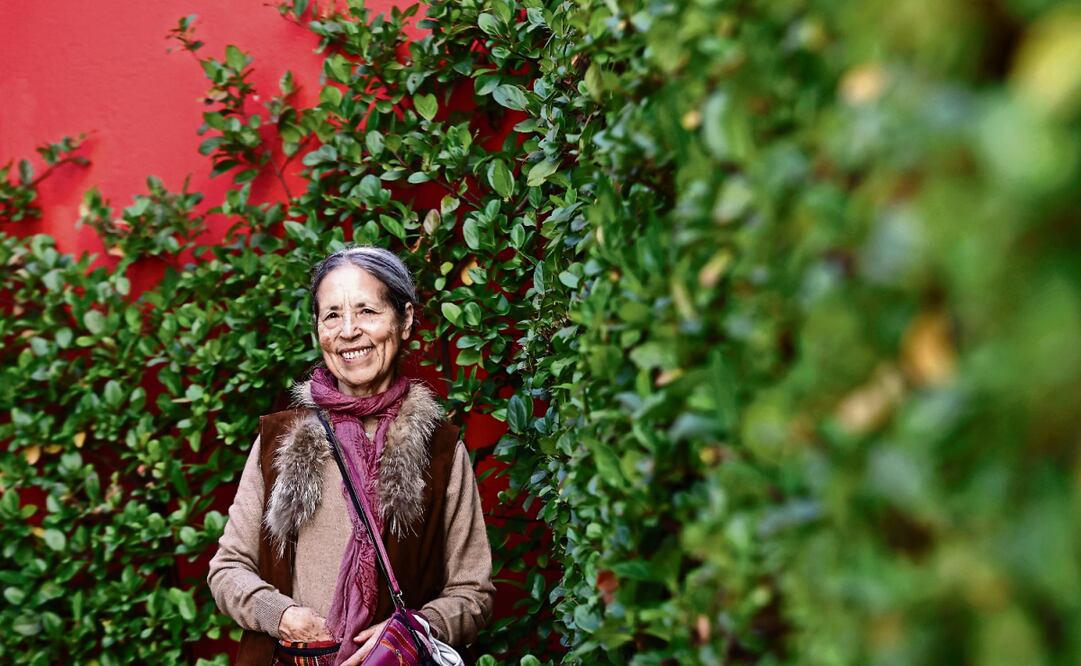 La creadora dice que es “artista, poeta, viejita y niña a la vez”. Foto: Berenice Fregoso / EL UNIVERSAL