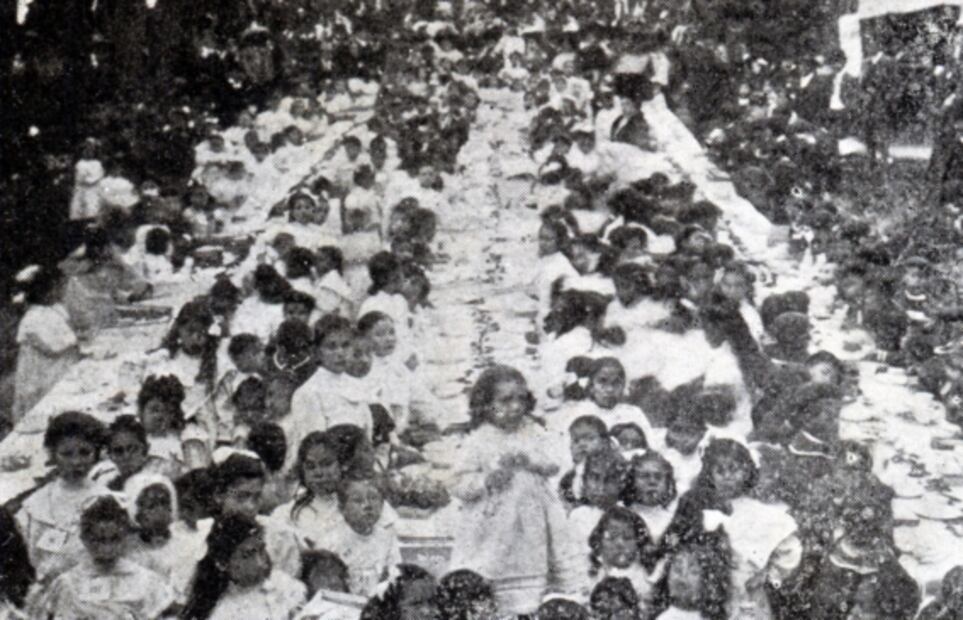 Cuando se daba de comer en diciembre en la Alameda