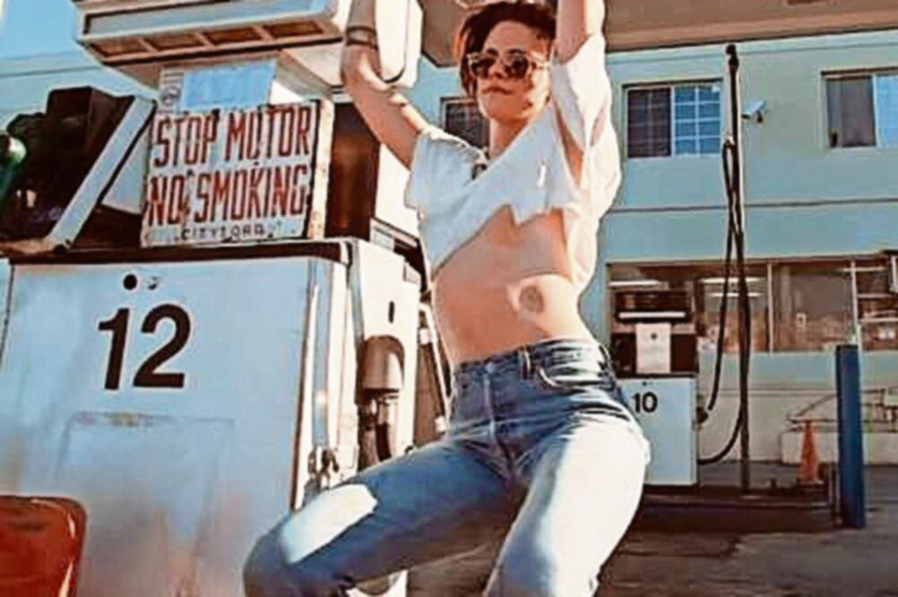 Kristen baila sexy en el video de “Ride’Em on down”. (FOTO: TOMADA DE YOUTUBE)