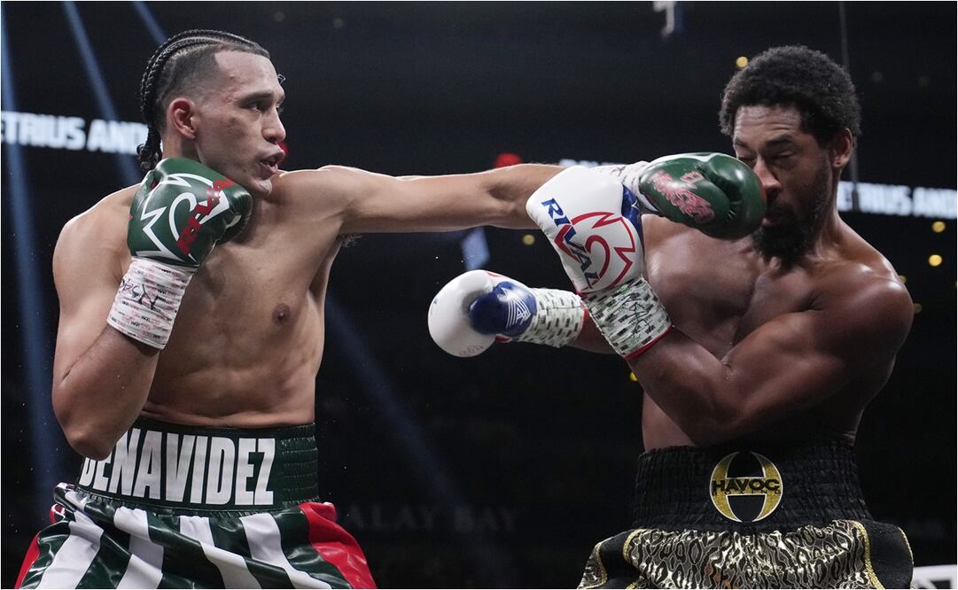 David Benavidez noqueó a Demetrius Andrade y se dice listo para pelar contra Canelo Álvarez FOTO: AP