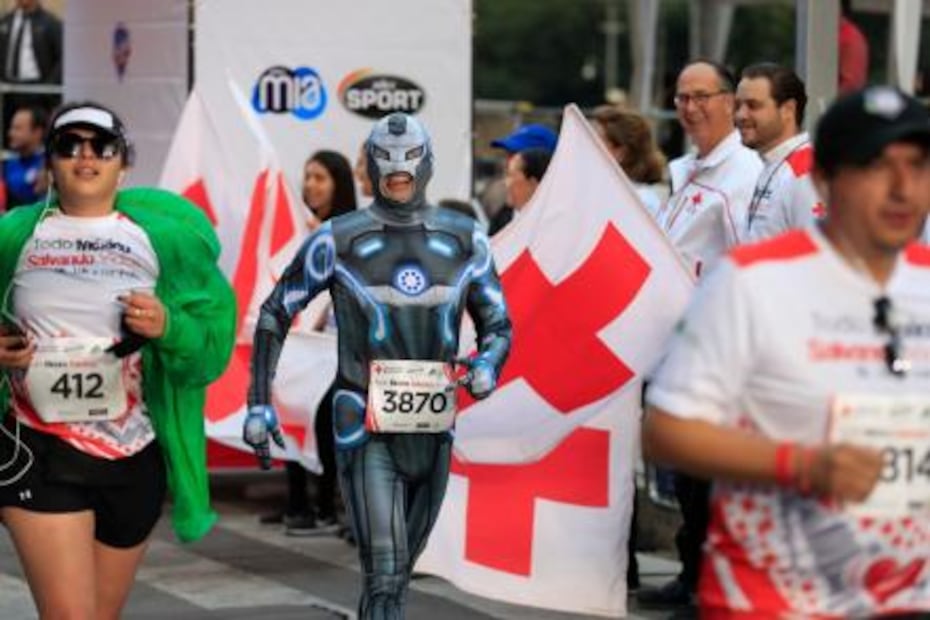 Salen a correr por la Cruz Roja en México