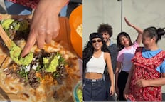 Selena Gomez, Benny Blanco y Becky G caen ante el sabor de los burritos al estilo mexicano