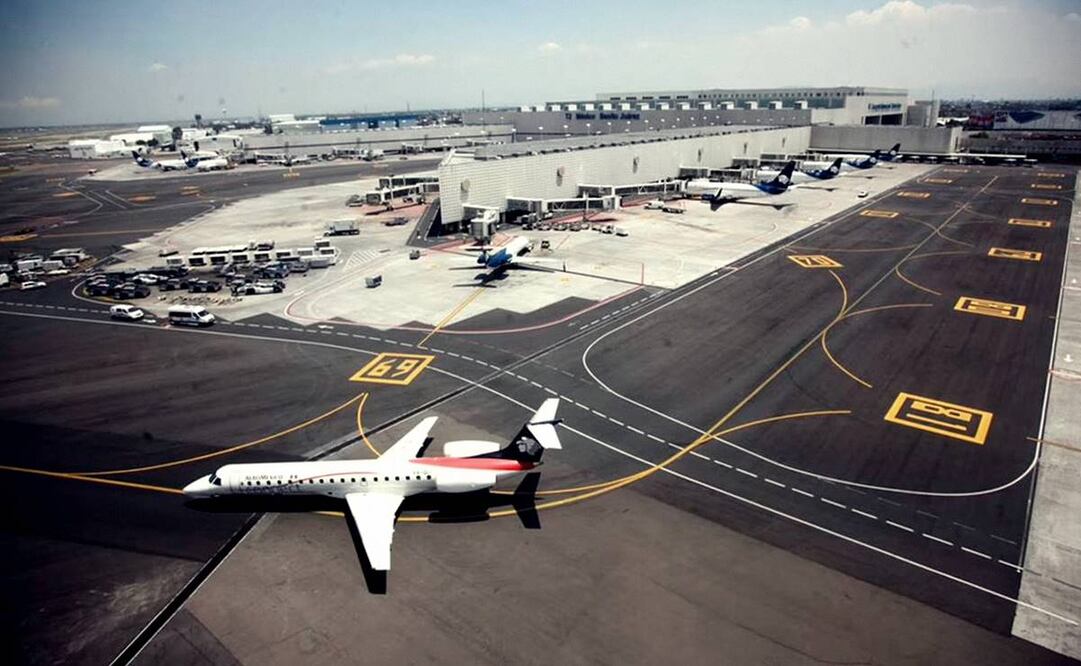 Aeropuerto Internacional de la Ciudad de México. Foto: Archivo/EL UNIVERSAL