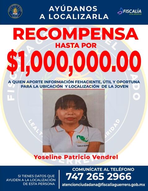 Localizan con vida a Yoseline Patricio, menor secuestrada en Acapulco, Guerrero