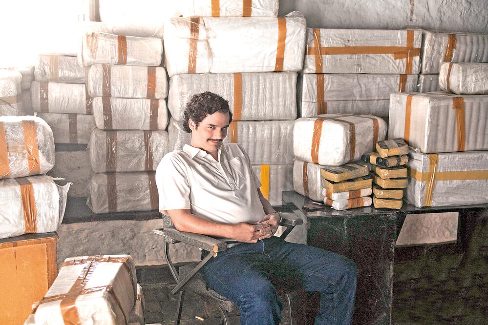 El actor brasileño Wagner Moura interpreta a Pablo Escobar en el programa realizado en Colombia (NETFLIX)