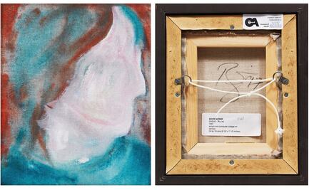 Raro cuadro de David Bowie se subasta en 87 mil dólares