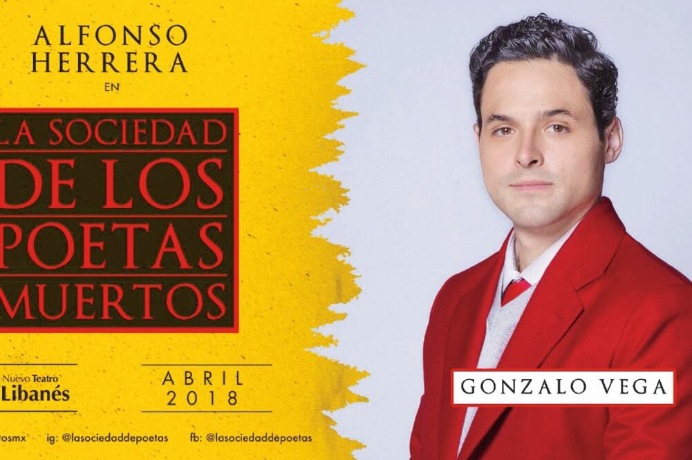 El joven interpreta a uno de los estudiantes en la obra. (CORTESÍA)