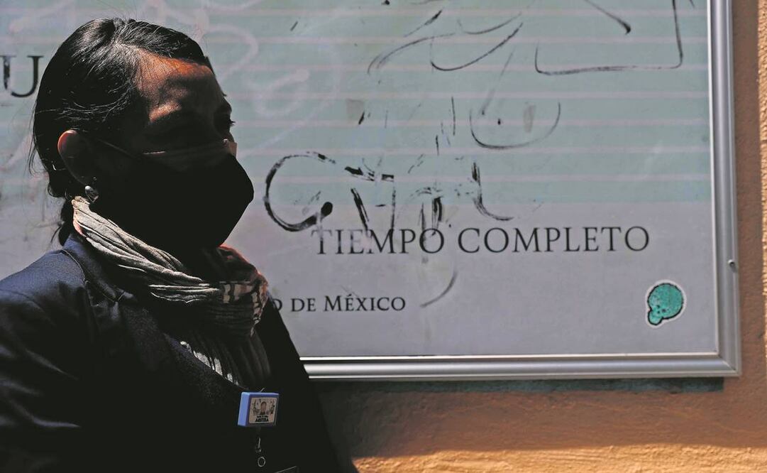 Verónica dirige un jardín de niños de tiempo completo de CDMX, con más de 150 alumnos. Foto: Diego Simón/ EL UNIVERSAL.