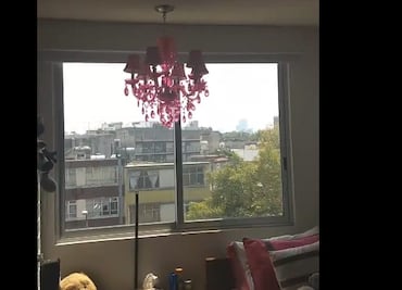 Difunden videos durante el sismo de 5.5 en edificios de la CDMX