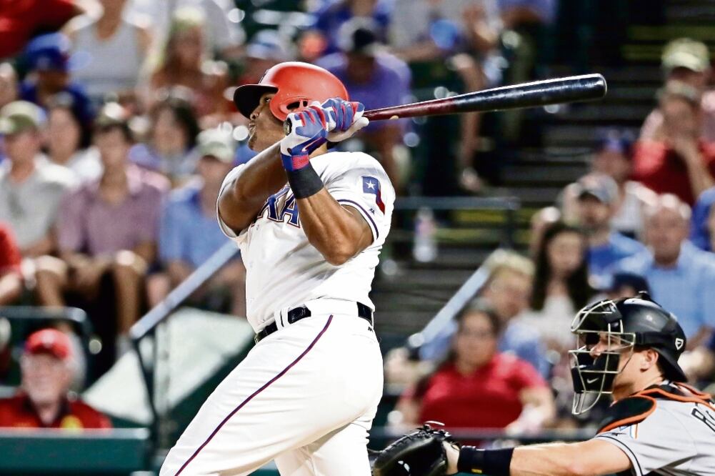 El dominicano juega su séptima campaña con Rangers. (ARCHIVO. EL UNIVERSAL)