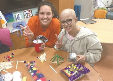 Sobresaliente. Voleibolista con corazón altruista