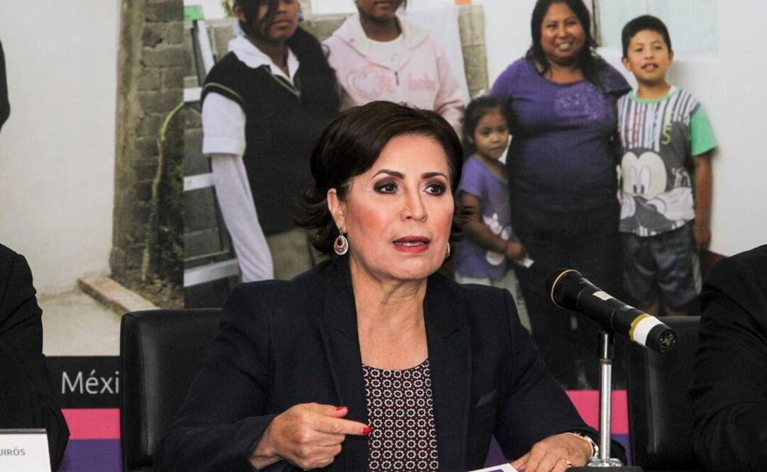 En conferencia, la funcionaria federal informó que se han realizado 921 mil acciones de mejora a la vivienda. /Germán García - EL UNIVERSAL