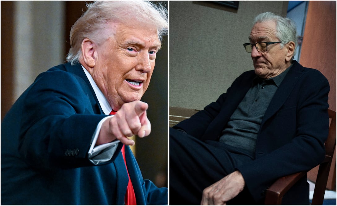 Donald Trump & Robert De Niro se han conforntado públicamente desde años atrás.
Fotos: AP / Kenny Holston & Cliff Owen