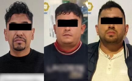 Detienen a 3 hombres por presunto robo a casa habitación en la GAM; recuperan laptops, relojes, anillos y herramientas