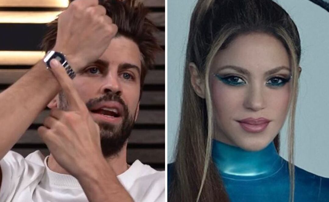 Gerard Piqué y Shakira. Foto: producción El Universal