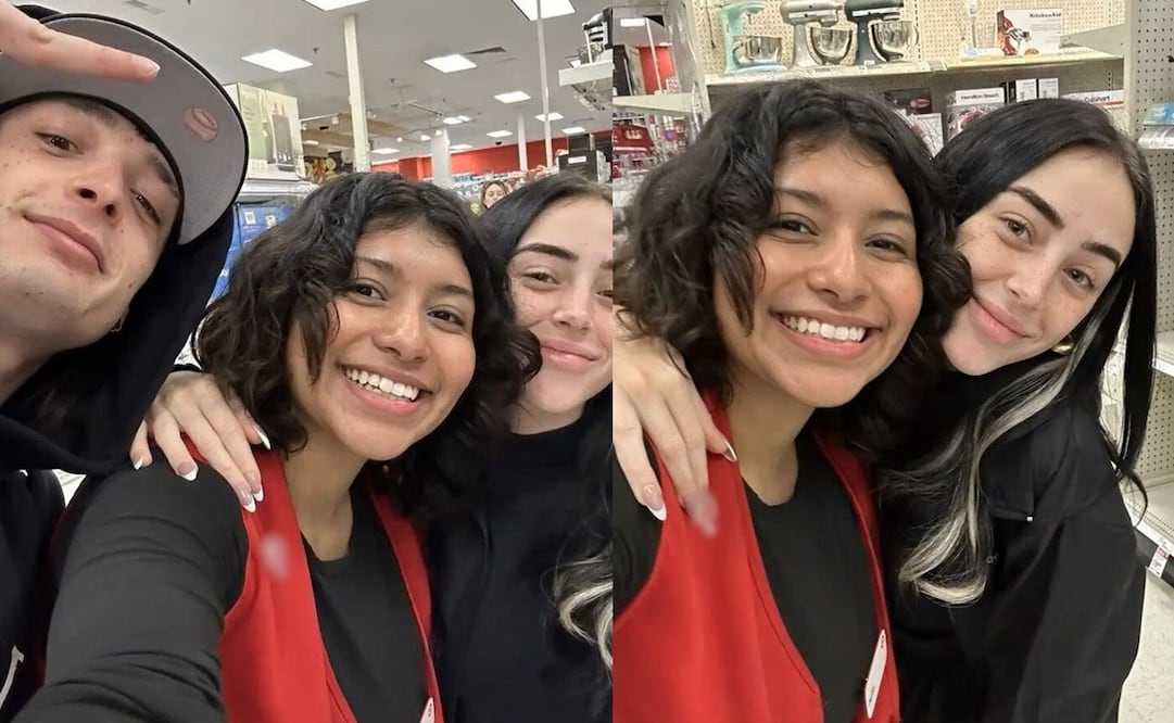 Peso Pluma y Nicki Nicole convivieron con la joven. Foto: TikTok RebekahhBoo