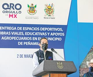 Entregan obras en beneficio de familias queretanas