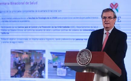 Pruebas gratuitas de Covid y campaña contra influenza en 15 consulados de EU: Ebrard