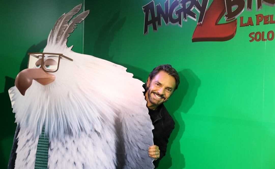 Eugenio Derbez revelí que su hija Aitana hará su debut en "Angry Birds 2" al ponerle la voz a un polluelo. Foto: Valente Rosas