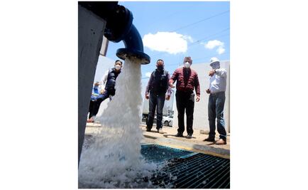 Rehabilitan pozo de agua para combatir escasez en Cuauhtémoc, Ecatepec