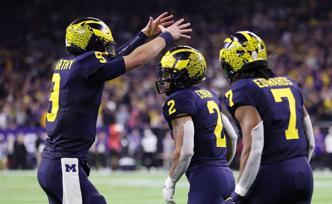 Michigan es campeón del colegial FOTO: AFP