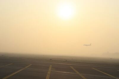 Reportan neblina en varias zonas del valle de México