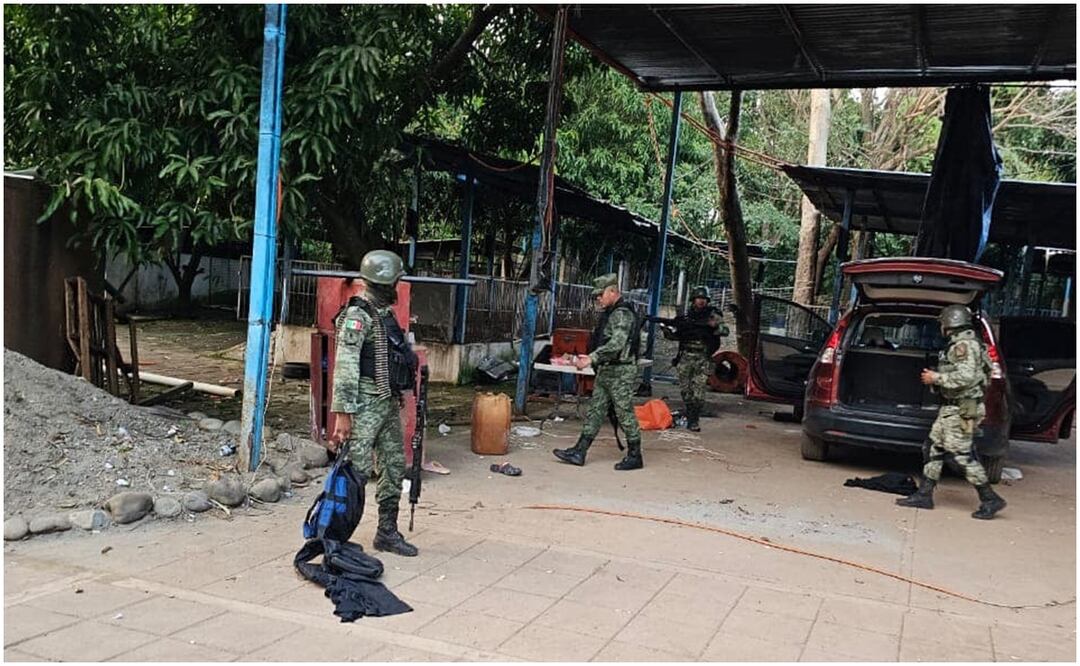 Rescate de 14 migrantes provenientes de Venezuela, Colombia, Ecuador y Cuba (29/11/2024): Foto: Especial