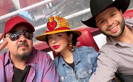 Pepe Aguilar exhibe a su hijo Leonardo y deja ver que Ángela es su favorita