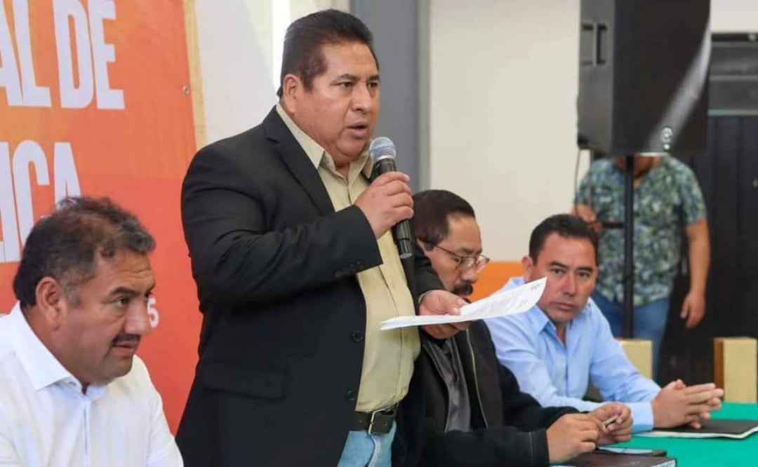 Alejandro Mancilla, secretario de Huitzilac, Morelos fue atacado a balazos frente a la presidencia municipal (08/04/2025). Foto: Especial