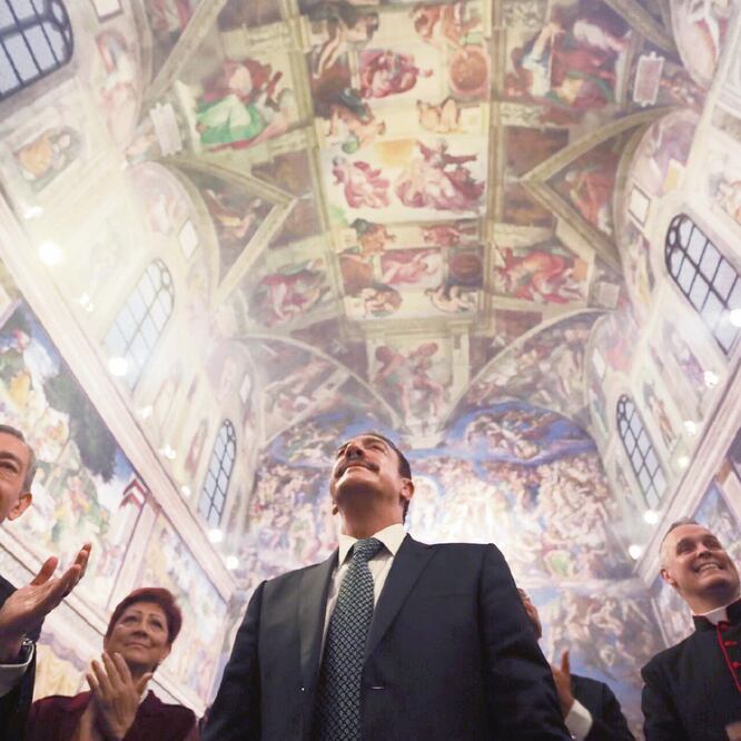 Los visitantes podrán recorrer y admirar la belleza de la obra artística que permanecerá abierta hasta el próximo 10 de febrero.