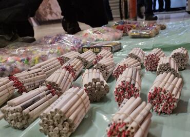 Alistan operativos contra pirotecnia en mercados de la CDMX