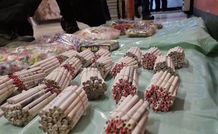 Alistan operativos contra pirotecnia en mercados de la CDMX