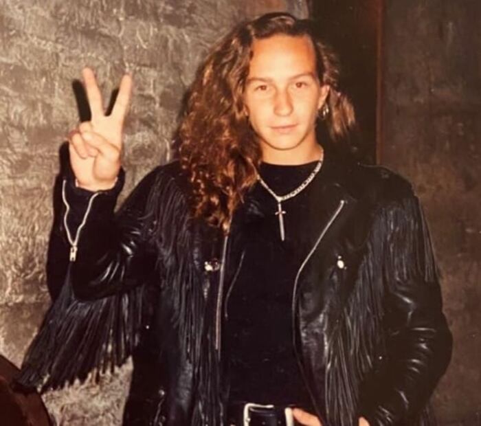 Así se veían Andrea Legarreta y Erik Rubín al inicio de su relación